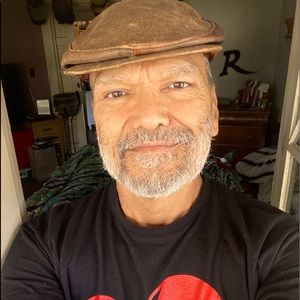 Vintage Wilson’s Leather newsboy cap